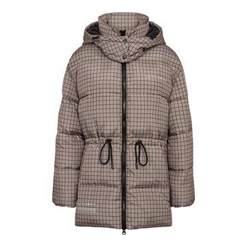 Haute L' Amitié - Climb Check Puffer Jacket - Brown Check